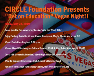 Bet on Education Vegas Night
